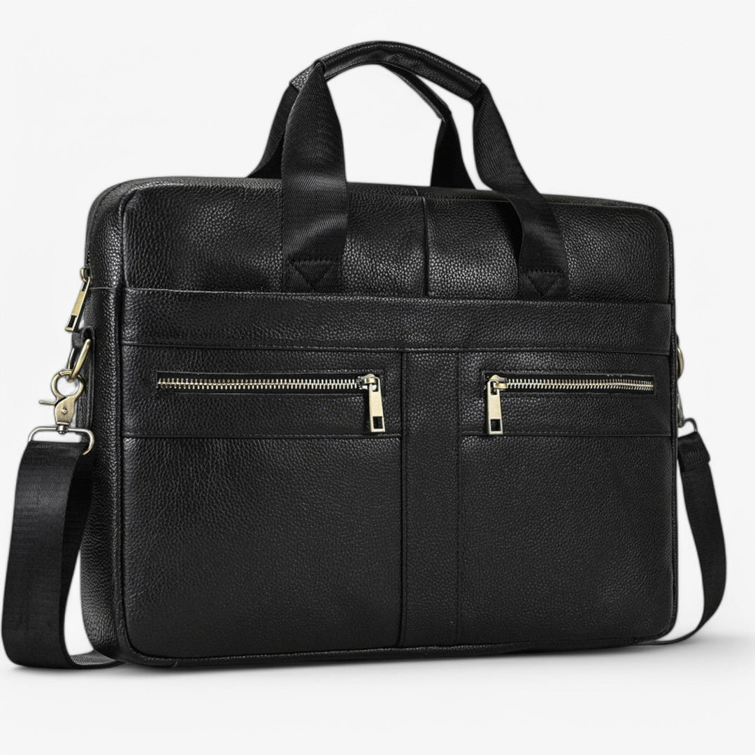 Borsa portadocumenti uomo professionale, elegante e robusta, perfetta per lavoro, ufficio e viaggi.