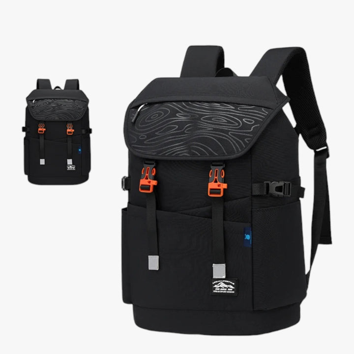Zaino 40L da trekking uomo, multicolore, con design ergonomico e scomparti per ogni attrezzatura.