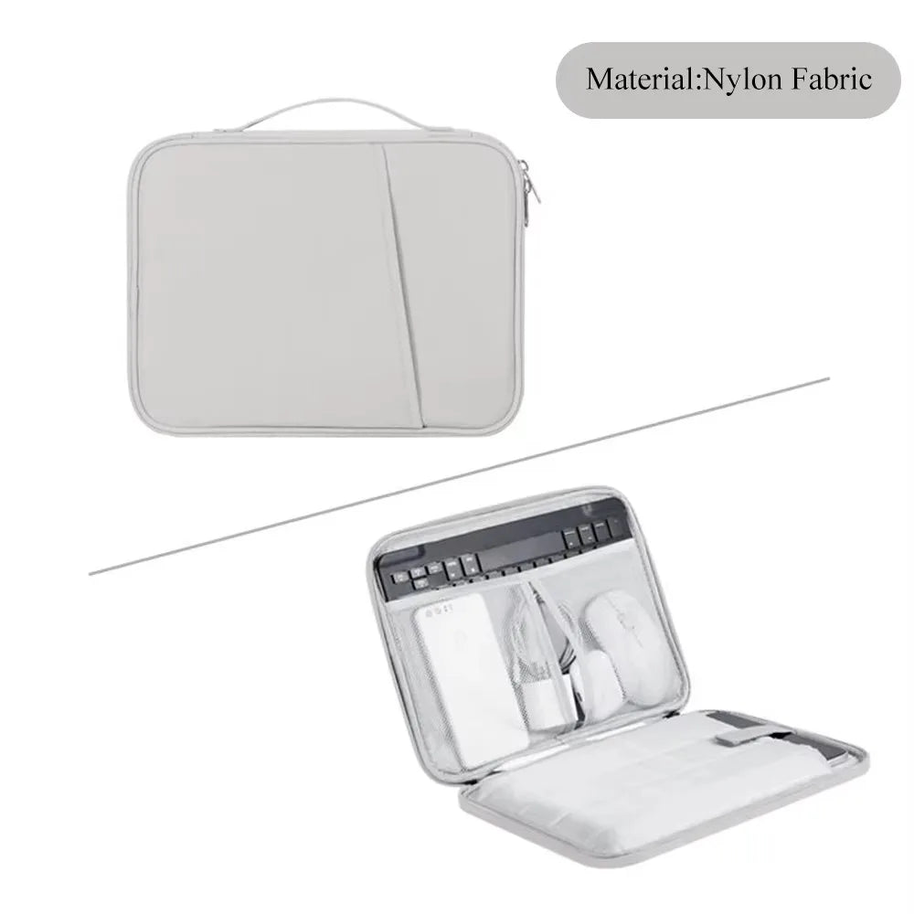 Massima protezione per tablet 11-13 pollici con questa custodia in nylon e organizer.