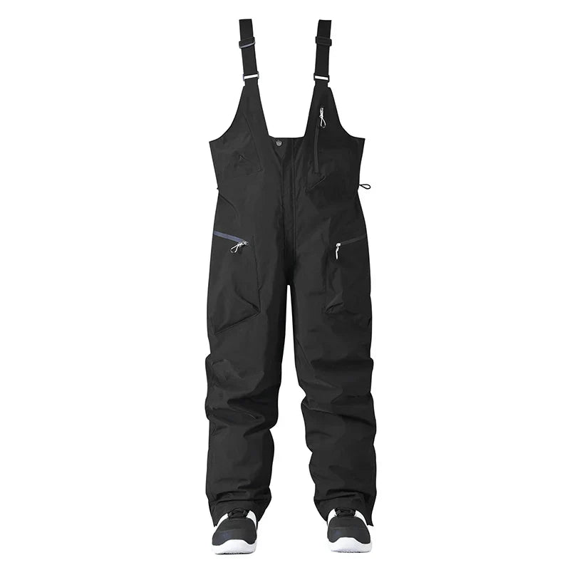 Pantaloni da sci unisex confortevoli e duraturi, con bretelle e vita regolabile per ogni avventura in neve. [[lstfy-media:3]]