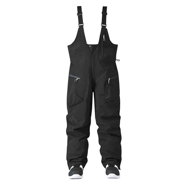 Pantaloni da sci unisex confortevoli e duraturi, con bretelle e vita regolabile per ogni avventura in neve. [[lstfy-media:3]]