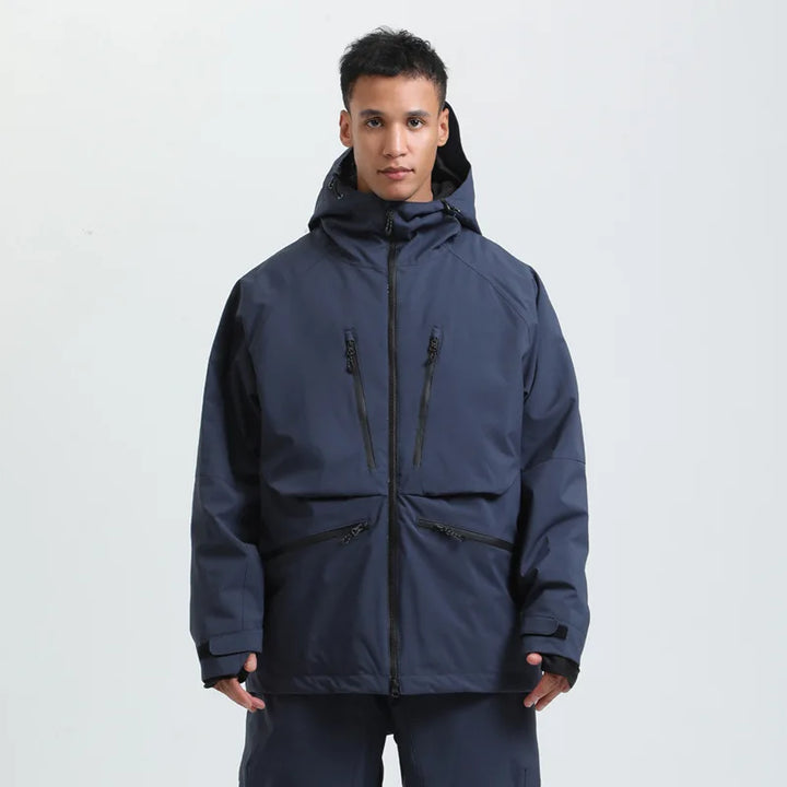 Giacca unisex versatile per snowboard, sci e abbigliamento neve sportivo.