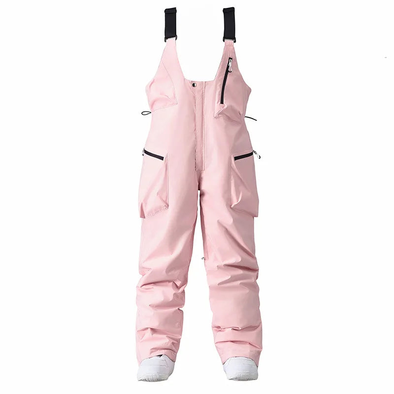 Pantaloni unisex per sci e snowboard, impermeabili e regolabili, offrono comfort in tutte le condizioni di neve. [[lstfy-media:6]]