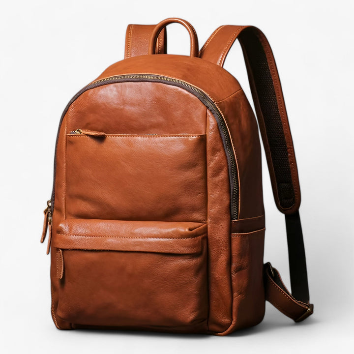 Zaino da viaggio Bergamo in sintetico resistente, design moderno, con organizzazione intelligente interna.
