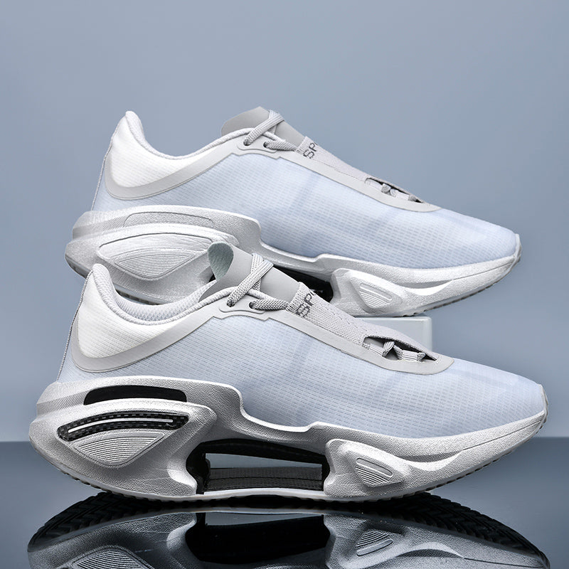 Scarpe sportive uomo con design moderno, perfette per aderenza e comfort.