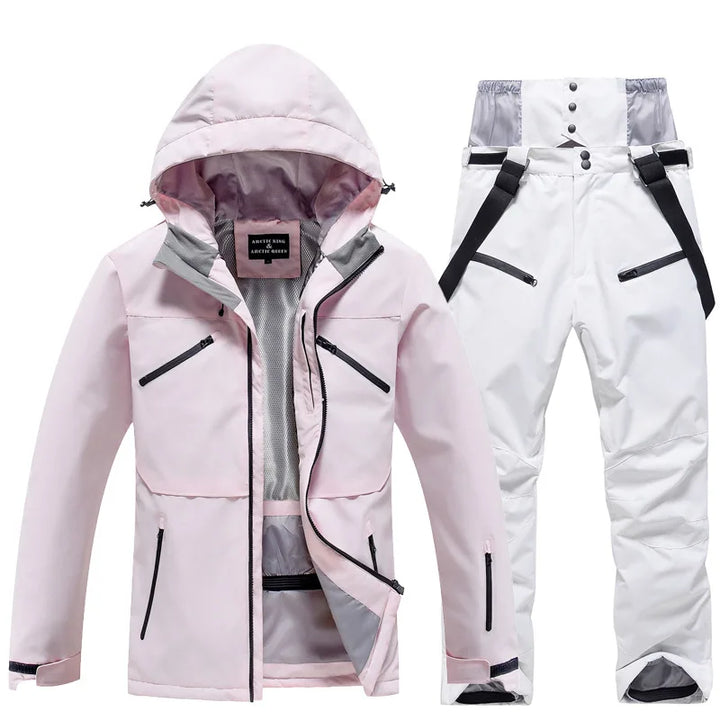 Abbigliamento invernale unisex per sciatori e snowboarder, con alta protezione termica.