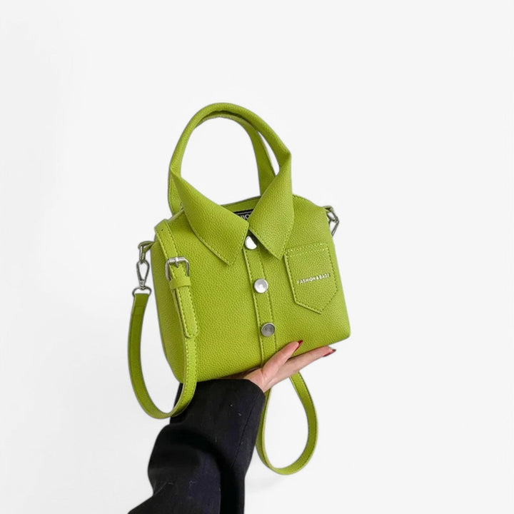 Borsa a mano donna compatta e leggera, multicolore, ideale per portare l'essenziale con stile quotidiano.