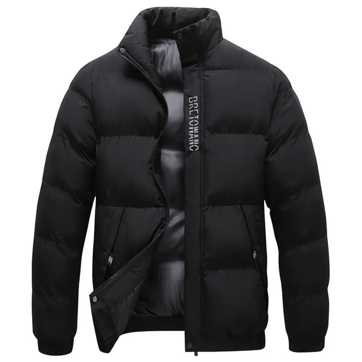 Giacca uomo trapuntata, resistente e calda, con design elegante e slim fit per l'inverno.