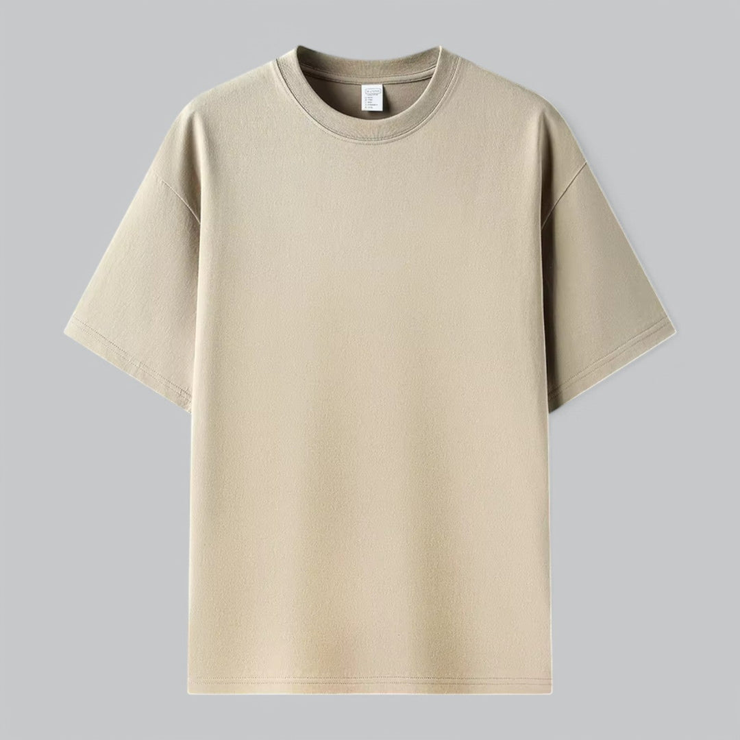 Abbigliamento maschile: T-shirt uomo premium, comfort quotidiano, maniche corte.