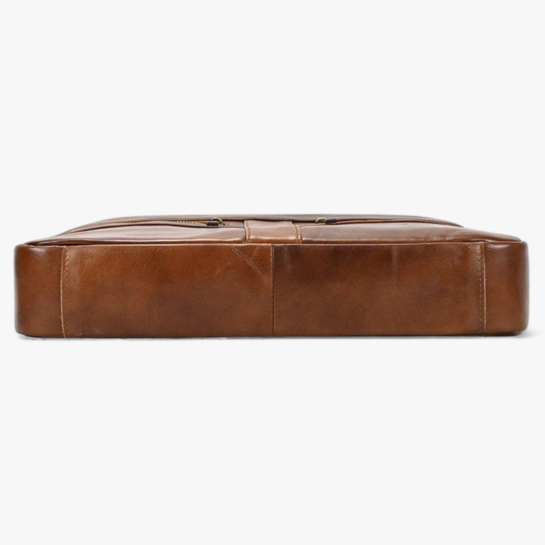Borsa da lavoro uomo elegante con tracolla, portadocumenti sintetica, pratica per ufficio e viaggi.