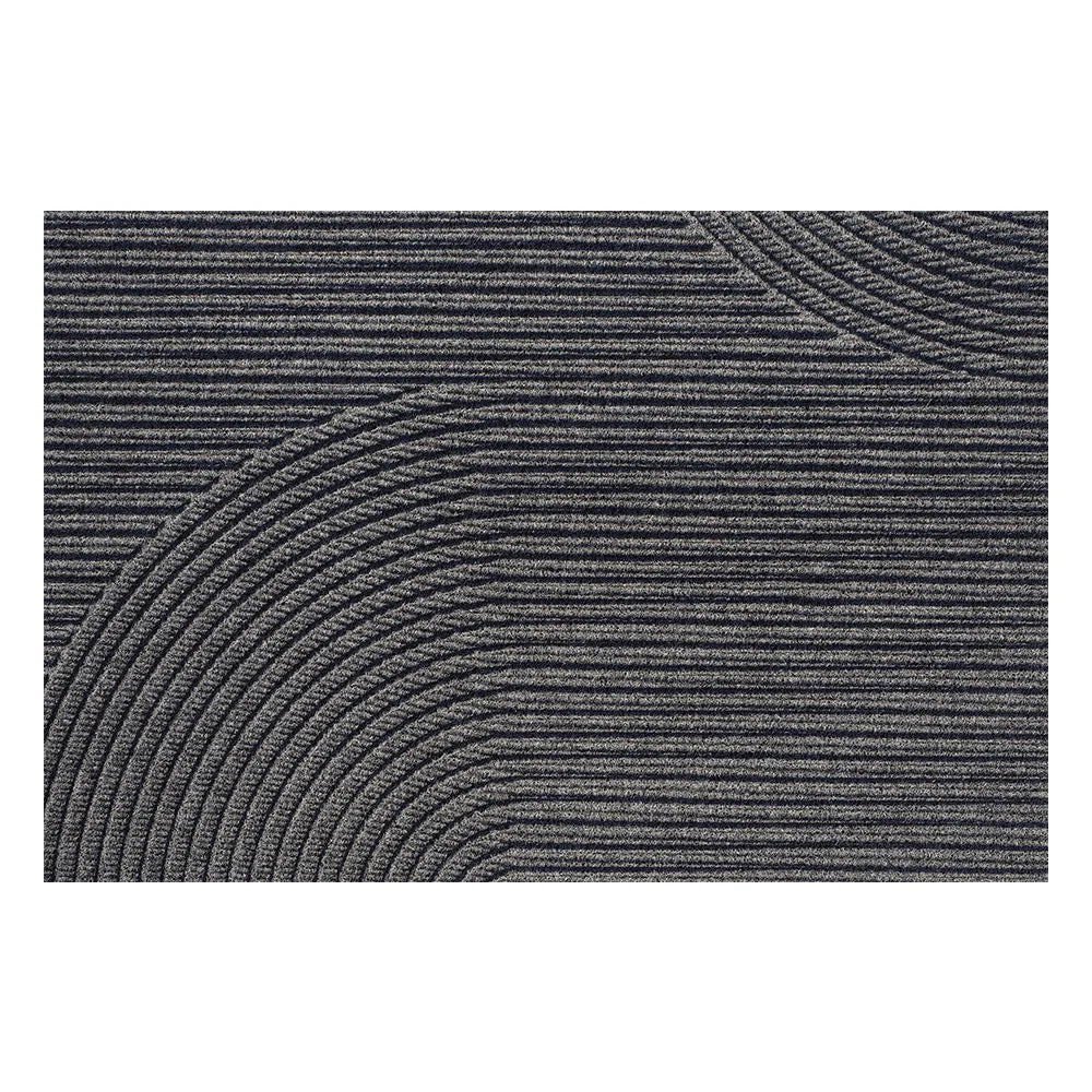 Dettaglio texture zerbino in polipropilene, resistente e facile da pulire, ideale per interno o esterno.