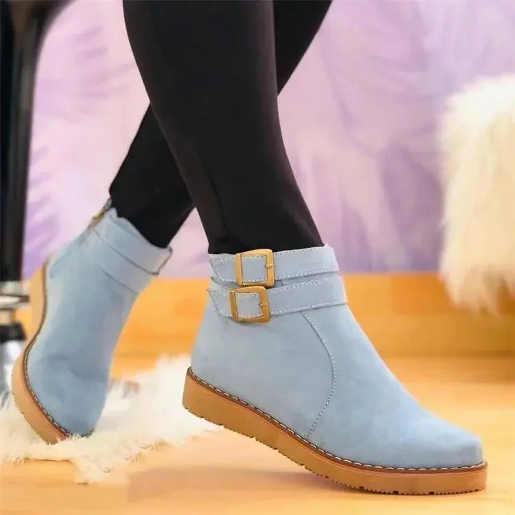 Eleganti stivaletti ortopedici neri: Stile chic e comfort per donna. Ideali per moda autunnale/invernale.