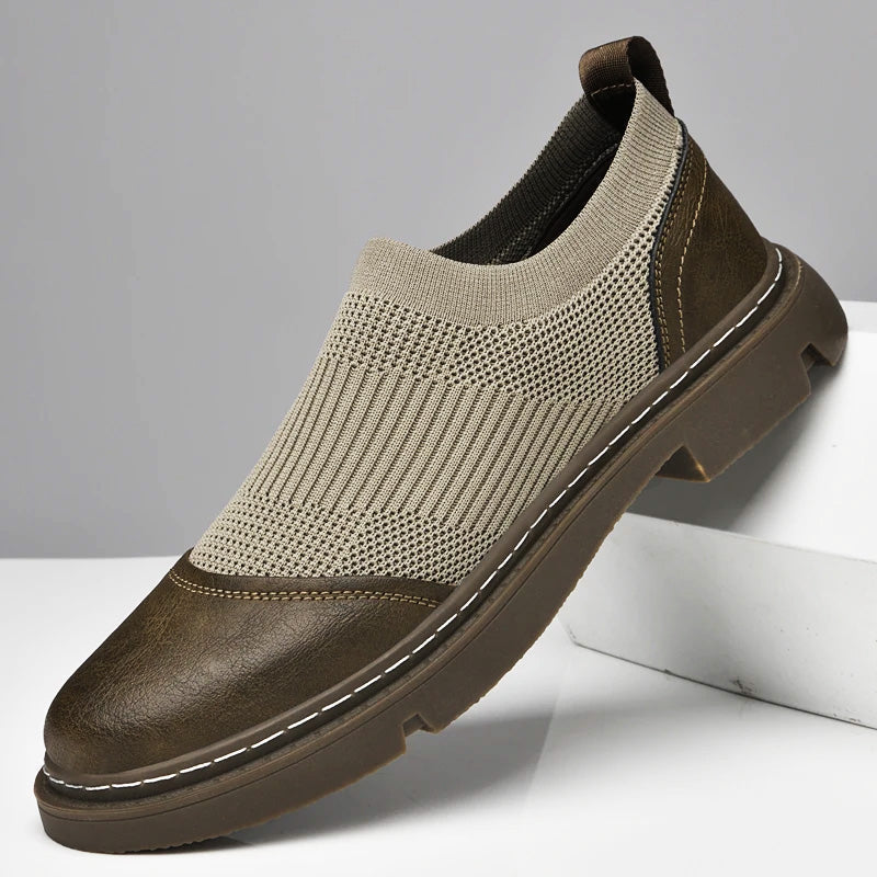 Scarpe uomo casual, design moderno. Leggerezza e flessibilità assicurano comfort ottimale per ogni attività.