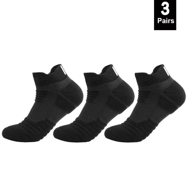 Calze uomo in cotone antiscivolo, per sport e allenamento. Traspiranti, offrono stabilità e comfort.