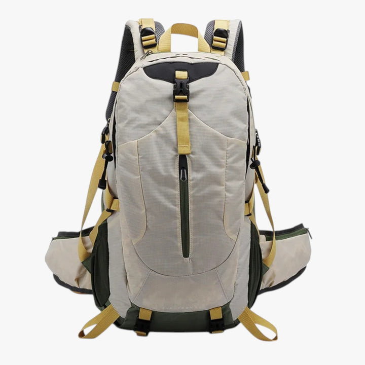 Zaino 40L da viaggio uomo, con scomparti intelligenti per abiti e tech. Ideale per viaggi organizzati.