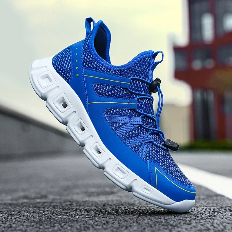 Calzature sportive da uomo leggere, perfette per corsa, fitness e comfort duraturo.