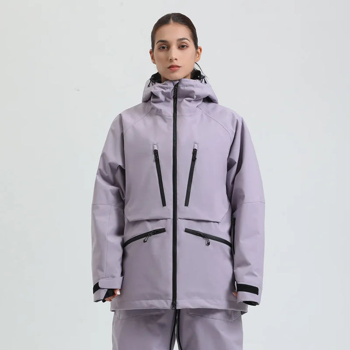 Giacca da snowboard robusta e idrorepellente, per uso intenso in montagna e sulla neve.