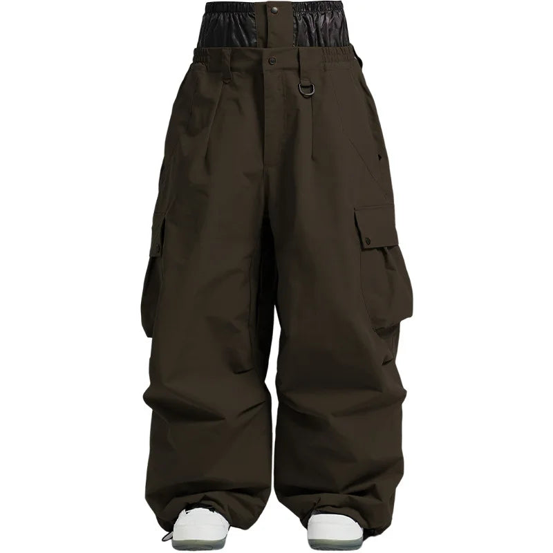 Pantaloni sci uomo impermeabili e caldi per snowboard. Il capo essenziale per affrontare il freddo con stile.