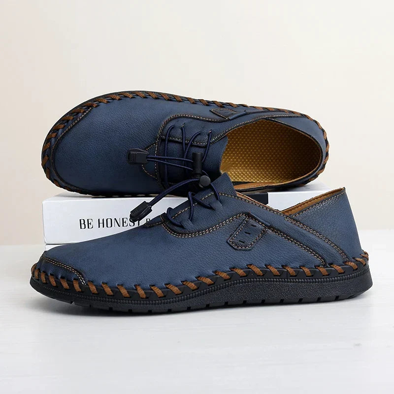 Eleganti scarpe uomo stringate, perfette per business, ufficio e cerimonia. Raffinate e con cuciture.