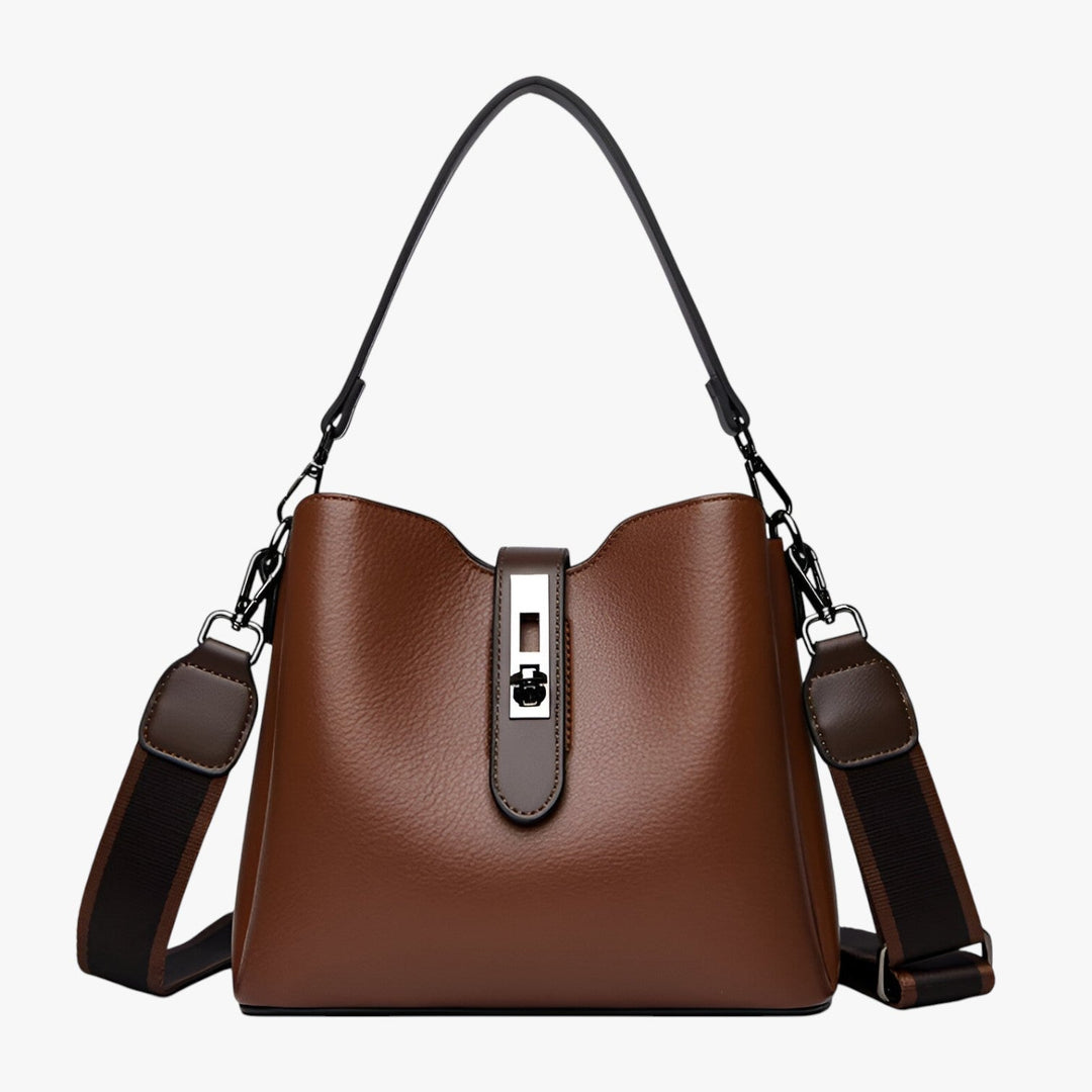 Pratica borsa a spalla donna multicolore, elegante e spaziosa, adatta per il lavoro o il tempo libero.
