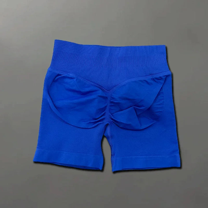 Short per allenamento donna seamless vita alta, adatti per ogni sport.