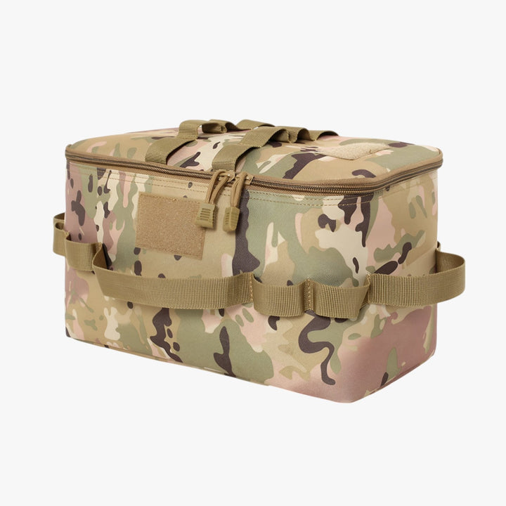 Borsa termica uomo con tracolla regolabile, organizer interno per pranzi freschi in ufficio o picnic.