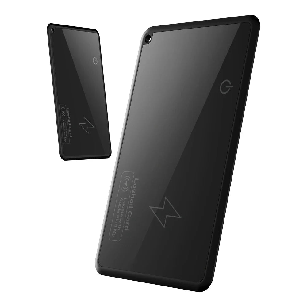 Localizzatore sottile a forma di carta, perfetto per portafoglio. Tracciamento smart wireless con Rete Dov'è Apple anti-smarrimento.