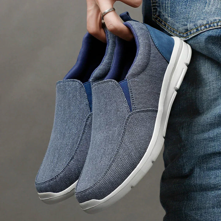 Scarpe casual uomo, senza lacci, con suola confortevole per ogni giorno.