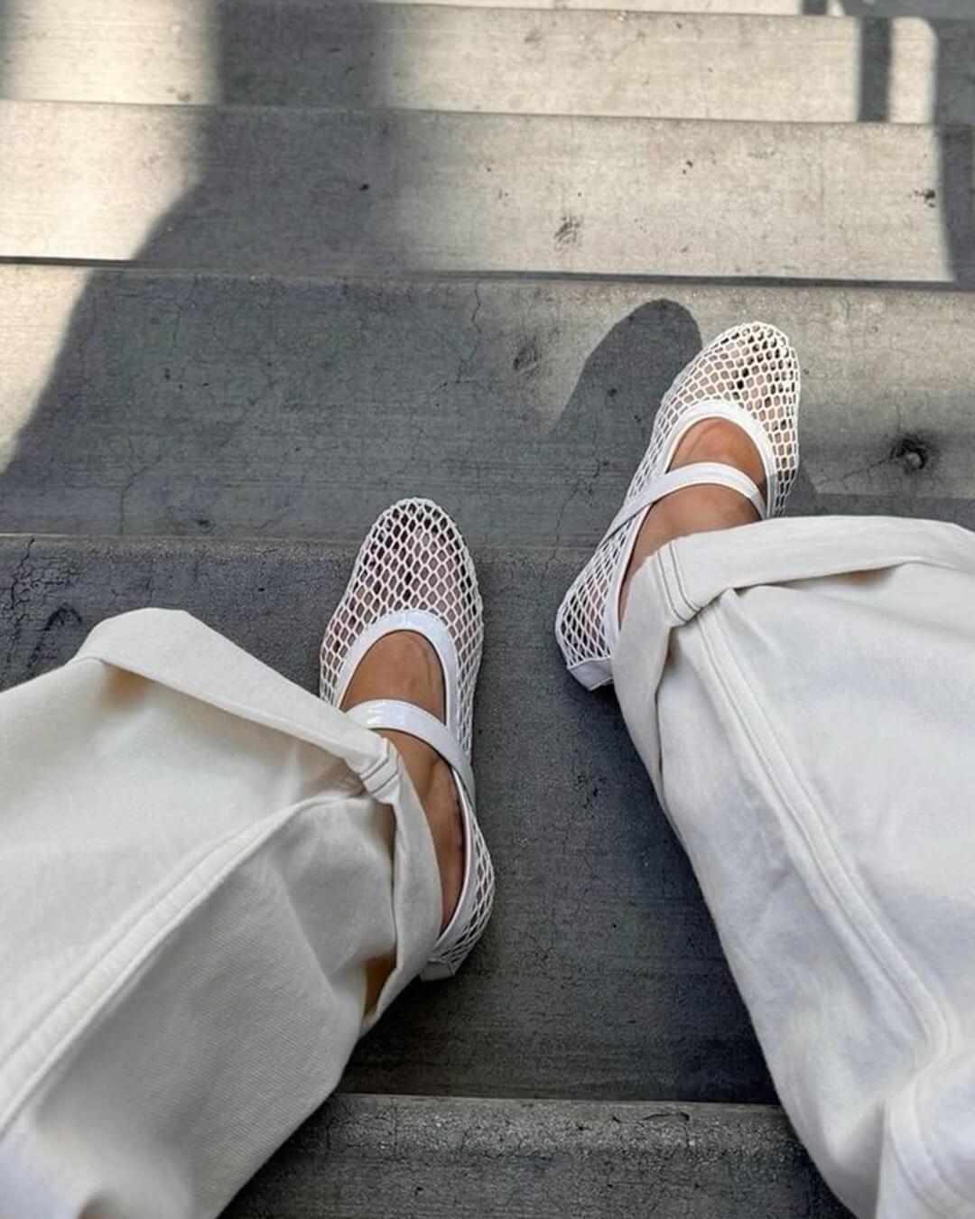Ballerine da donna in mesh ultra-traspirante, leggere e confortevoli. Il top per il comfort ai tuoi piedi.