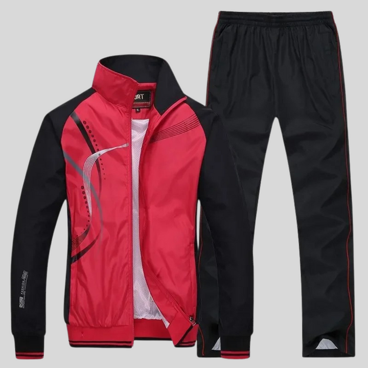 Abbigliamento casual uomo: completo sportivo athleisure, elegante e comodo per ogni giorno e tempo libero.