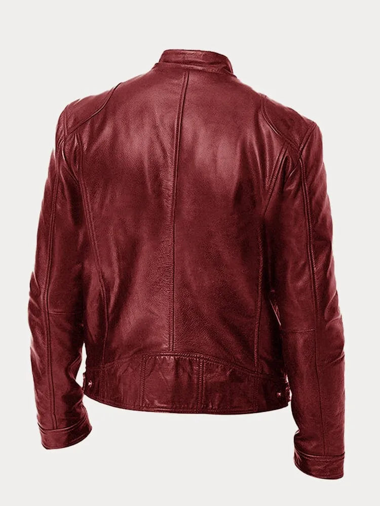 Elegante giacca uomo casual, calda e confortevole per l'autunno-inverno. Ideale per un look moderno.