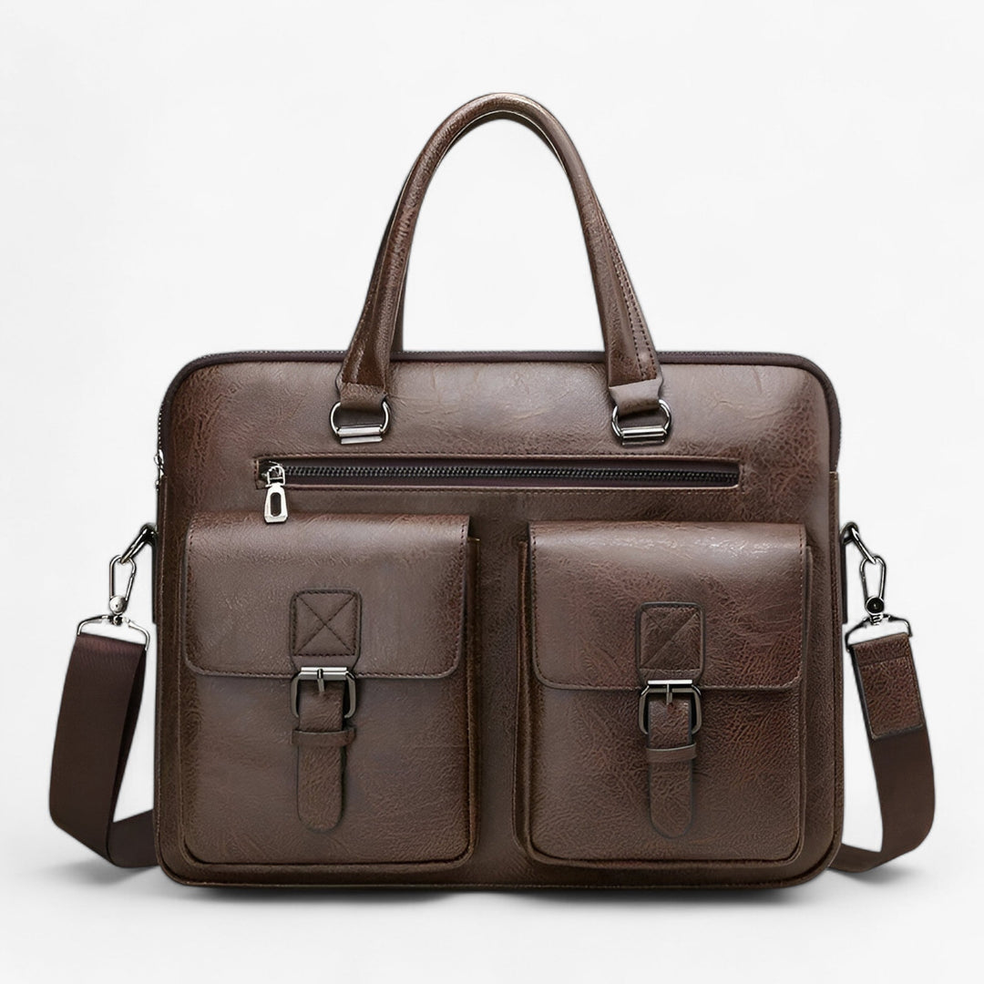 Borsa ufficio uomo dal design moderno, porta laptop e documenti importanti, eleva il tuo stile lavorativo.