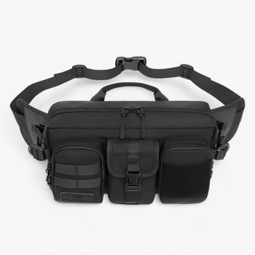Marsupio pratico unisex, ideale per l'uso quotidiano e come borsa da viaggio compatta.