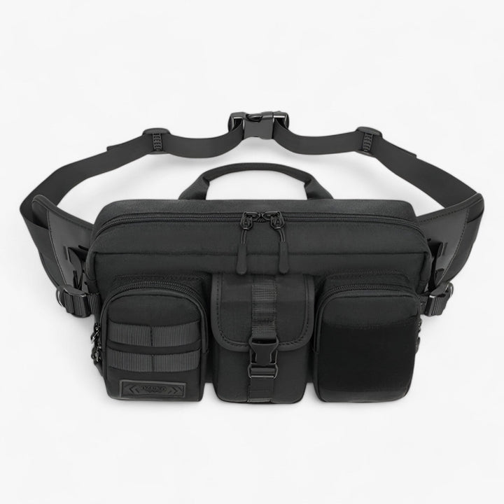 Marsupio pratico unisex, ideale per l'uso quotidiano e come borsa da viaggio compatta.