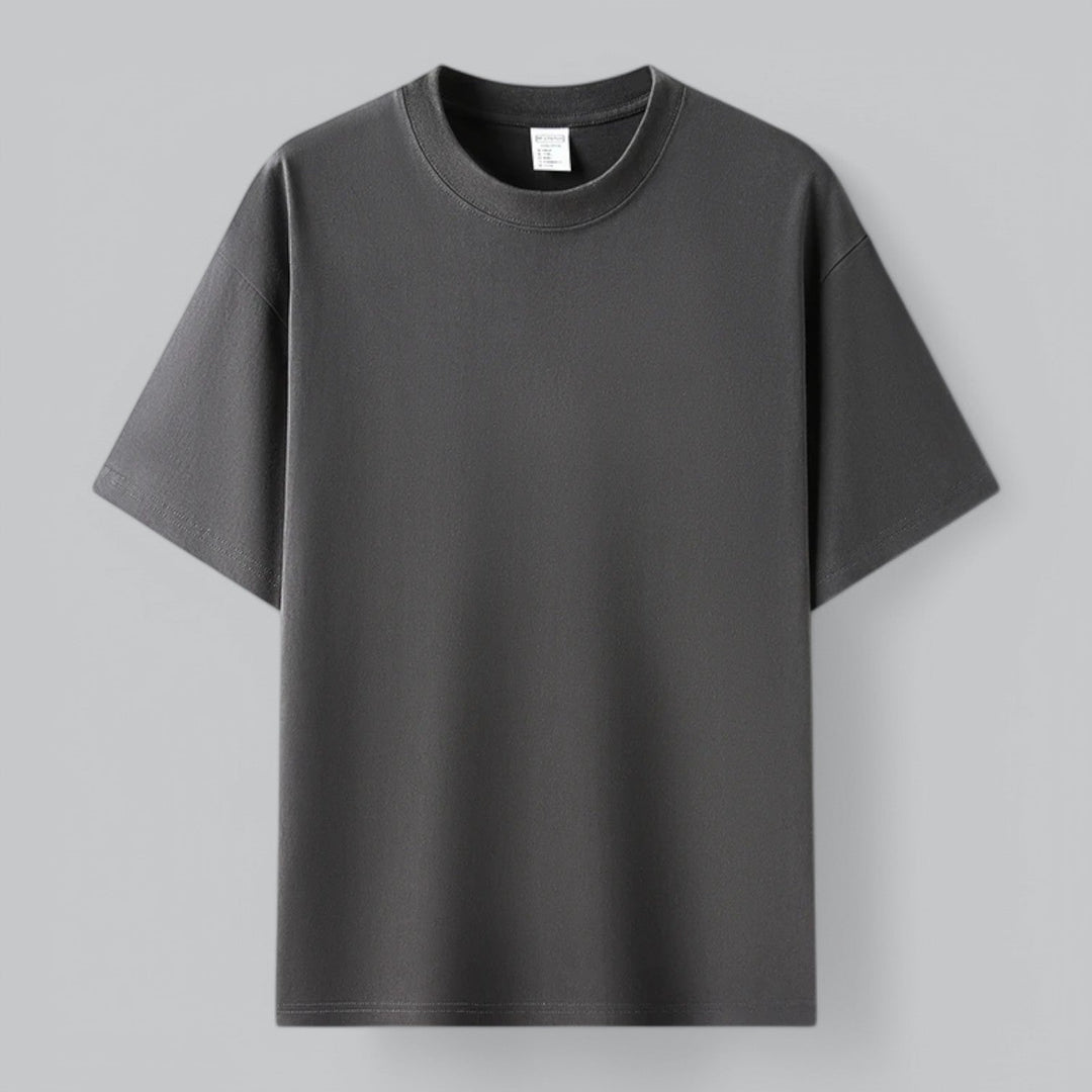Maglietta uomo leggera per comfort quotidiano, stile versatile primavera/estate.