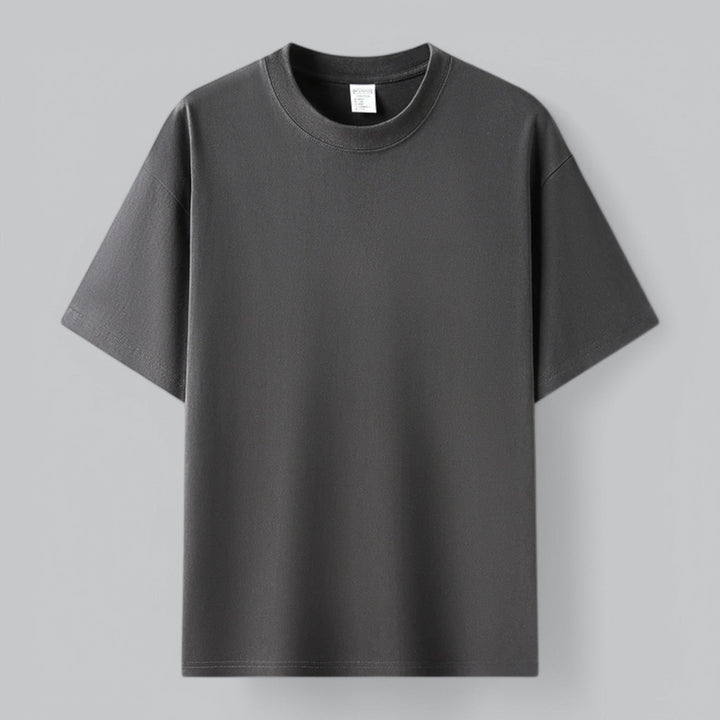 Maglietta uomo leggera per comfort quotidiano, stile versatile primavera/estate.