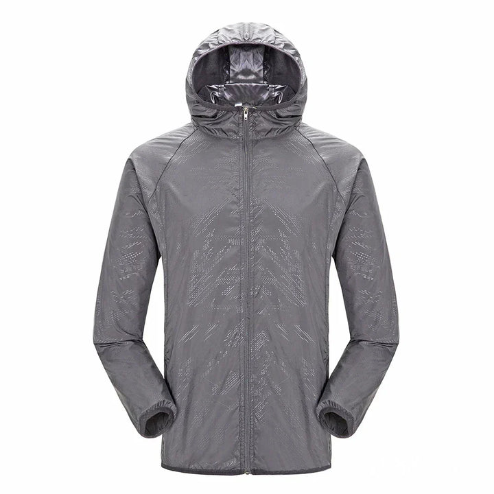 Elegante trench antipioggia unisex, ideale per la città, viaggi e attività quotidiane con stile.