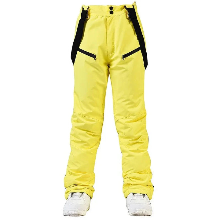 Abbigliamento sportivo invernale: pantaloni sci unisex caldi e confortevoli. [[lstfy-media:9]]