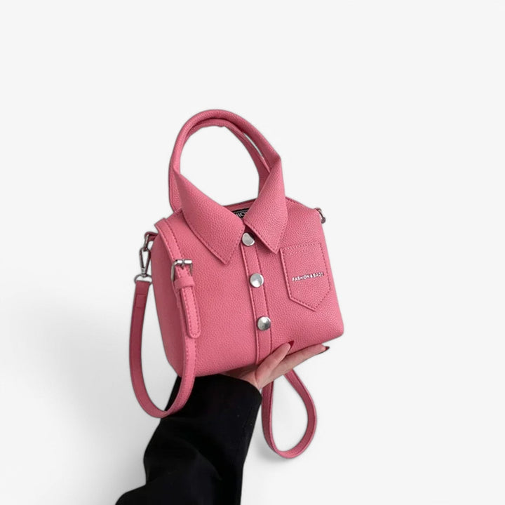 Borsa a mano donna multicolore per quotidiano, design compatto e colori vivaci per un look fresco.