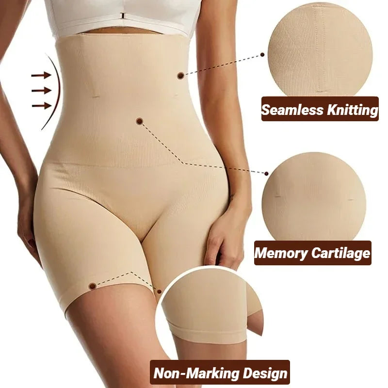 Intimo shapewear donna vita alta che offre sostegno e comfort eccezionale per modellare la figura con eleganza.