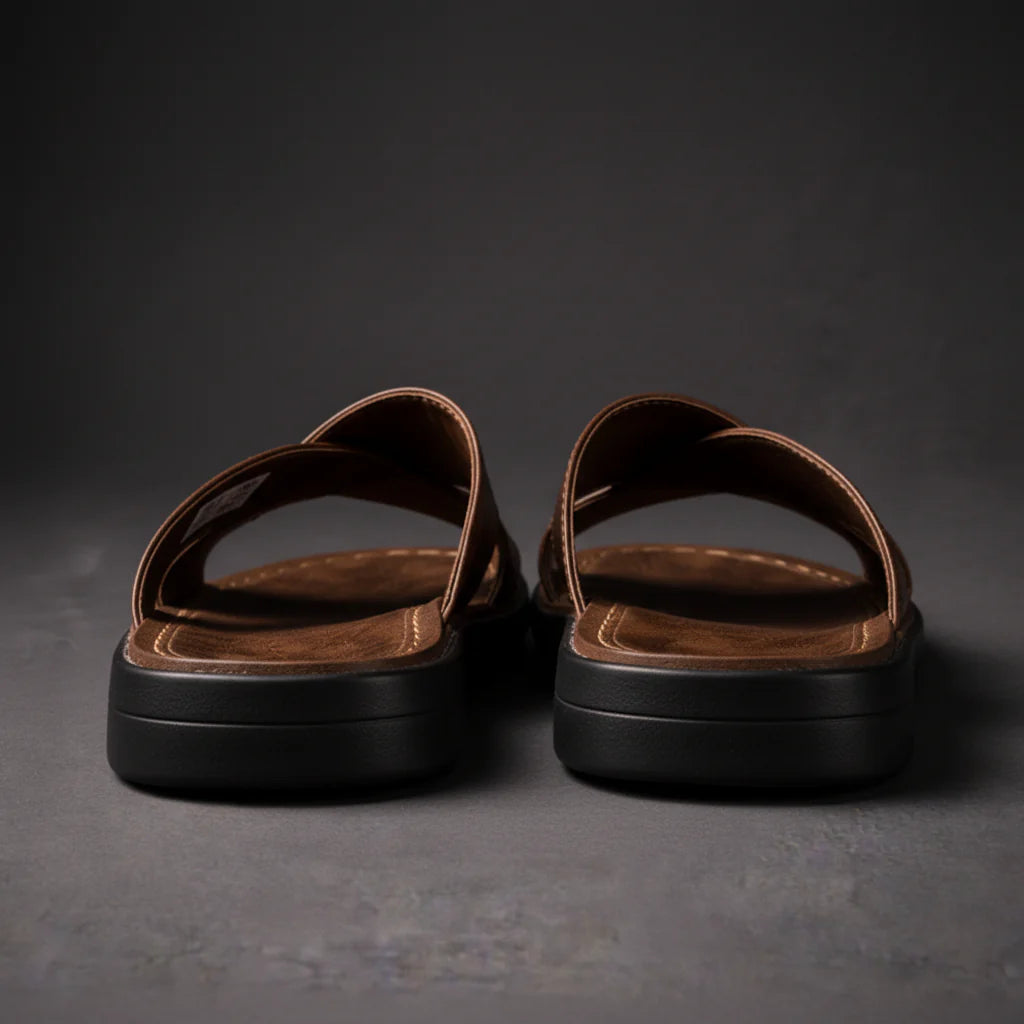 Sandali uomo slip-on per comfort quotidiano, perfetti per uno stile casual estivo.