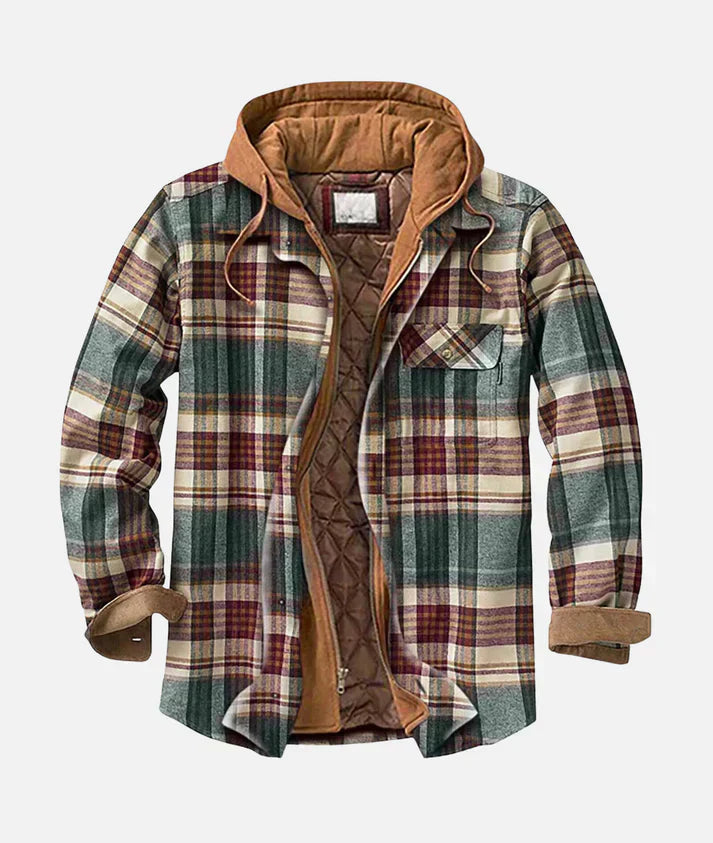 Morbida felpa con cappuccio da uomo, versatile per outfit sportivi o relax, disponibile in vari colori.