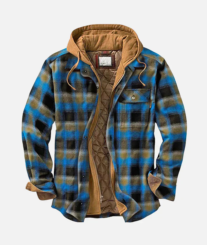 Felpa con cappuccio uomo azzurra, comoda e sportiva, ideale per outfit casual o attività dinamiche.