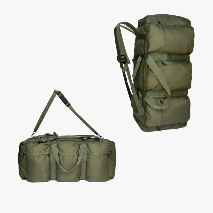 Borsone viaggio 100L, perfetto come borsa sportiva o bagaglio a mano. Unisex, robusto, pronto all'avventura.