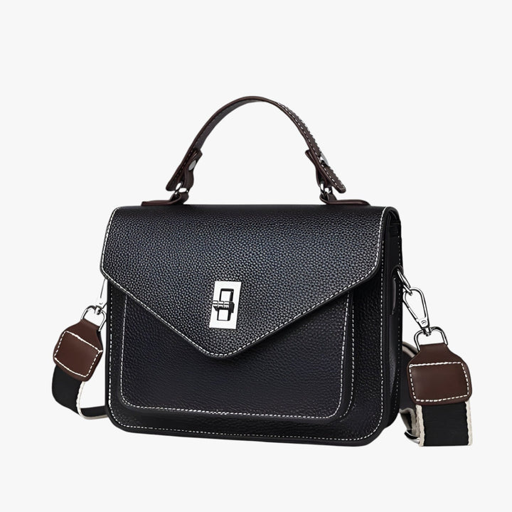 Borsa a mano donna multicolore con tracolla regolabile, perfetta per ogni outfit di moda.
