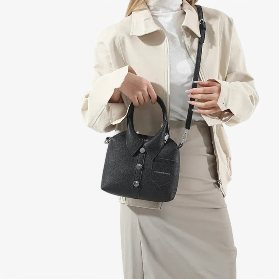 Borsa a mano donna multicolore vivace, compatta e perfetta per aggiungere un tocco di colore al look casual.