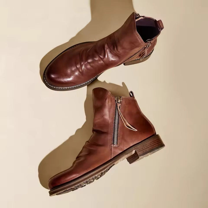 Stivaletti Chelsea uomo grigi, calzature casual invernali. Stile versatile per moda maschile con comfort.