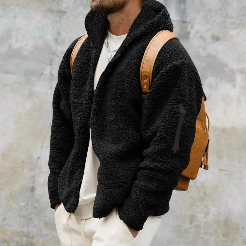 Stile e comfort: giacca invernale uomo grigia, con cappuccio, ideale per ogni outfit.