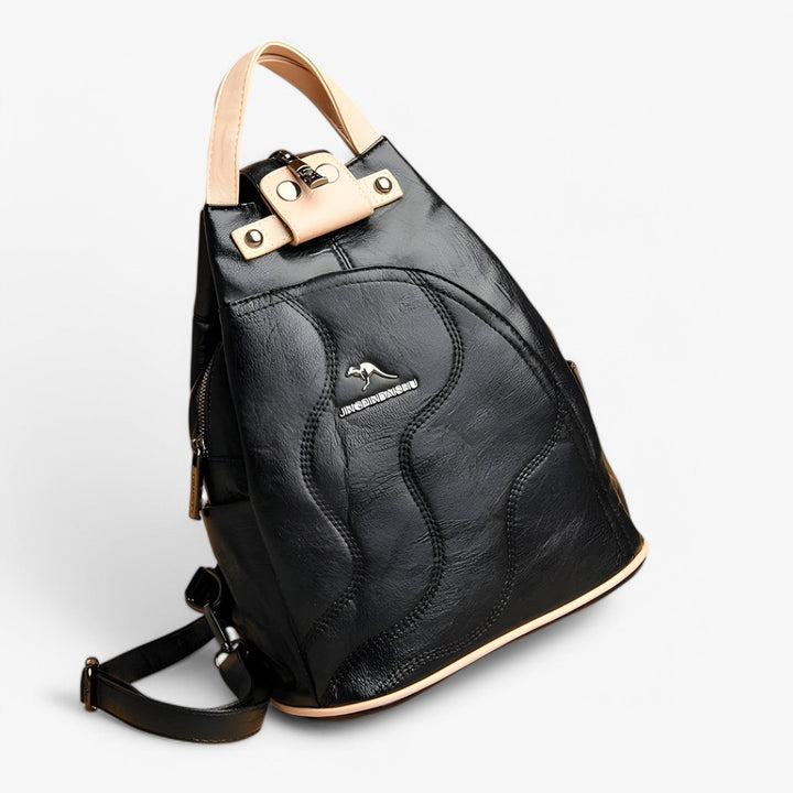 Zaino donna compatto e versatile, ideale per un look casual-chic e funzionale, disponibile in vari colori.
