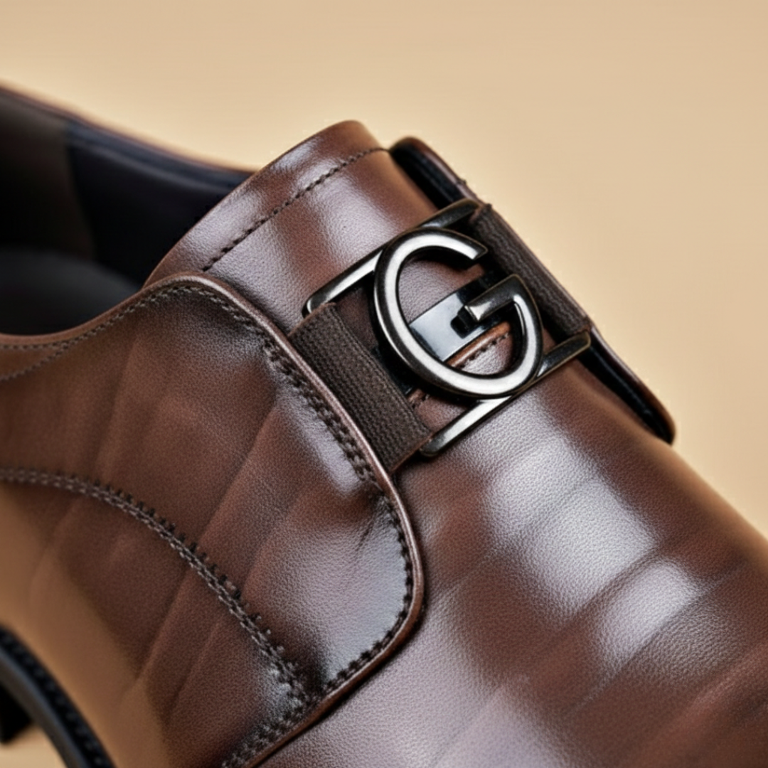 Scarpe monk strap nere da uomo con doppia fibbia, ideali per eventi eleganti e cerimonie.